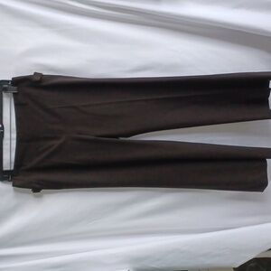 Per Se Brown Wool Dress Pants Slacks Trousers Sz 6, 29" Inseam